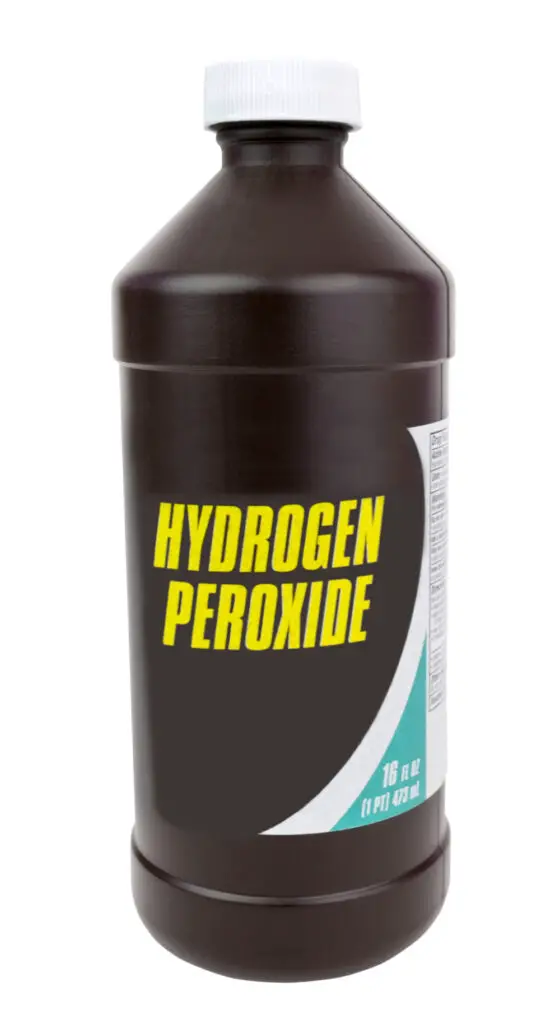 Using hydrogen peroxide