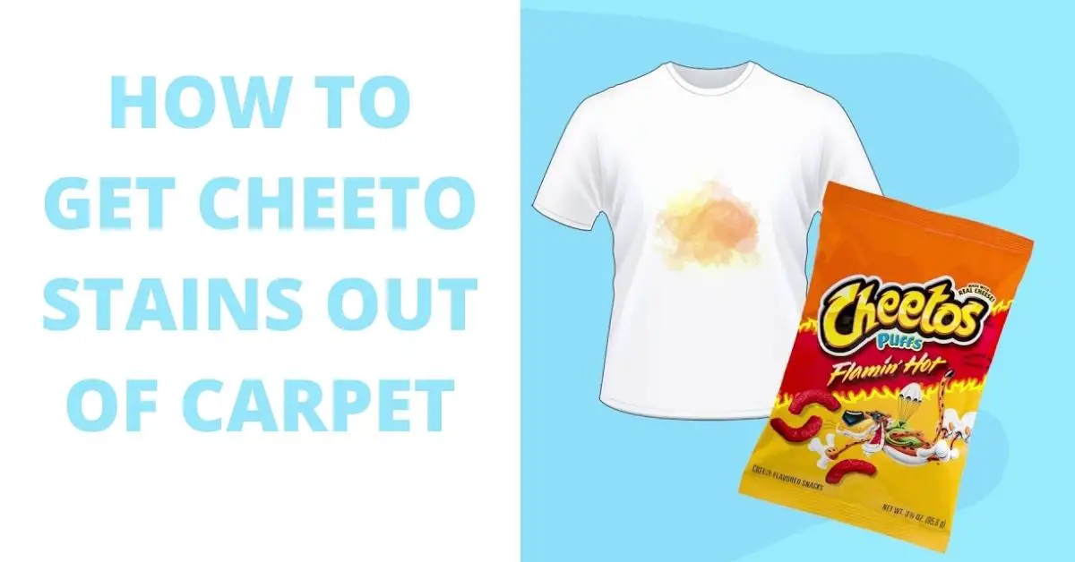 how to get cheeto stains out of clothes